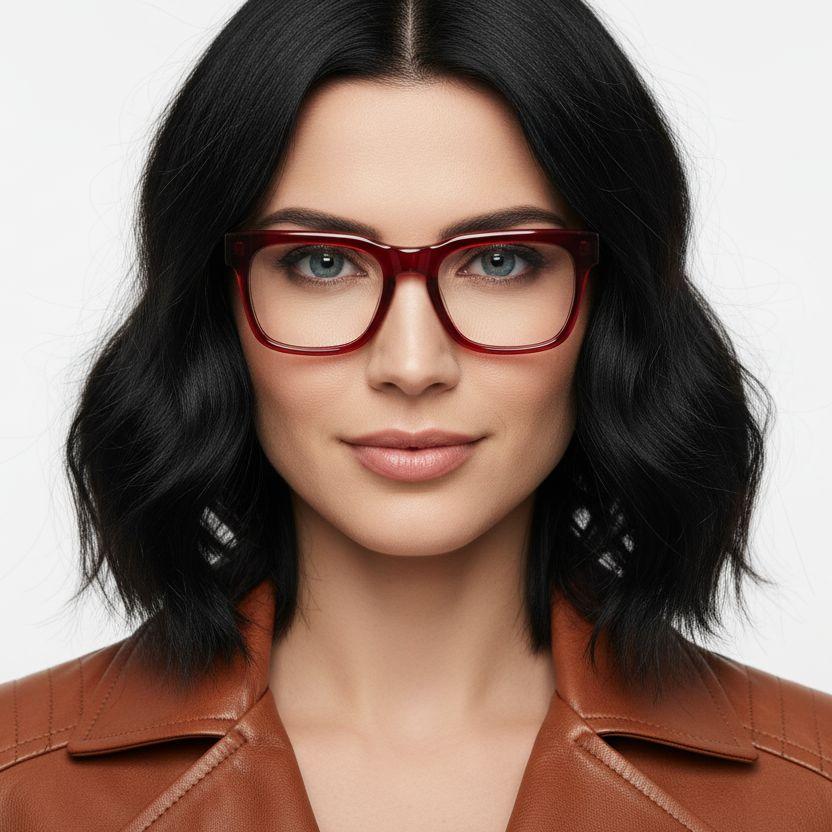bs2425-1041_red_rectangular_acetate_glasses_model