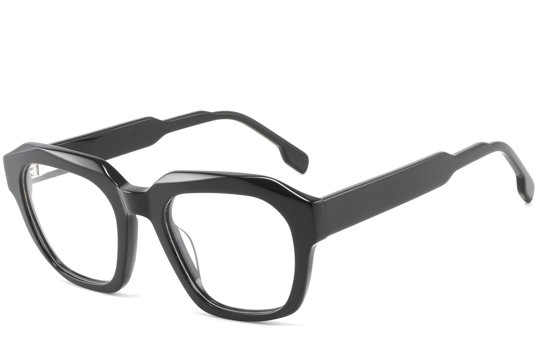 BS2425-1046_Black_Rectangular_Acetate_Glasses_corner
