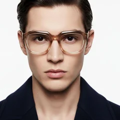 bs2425-1051_brown_rectangular_acetate_glasses_model