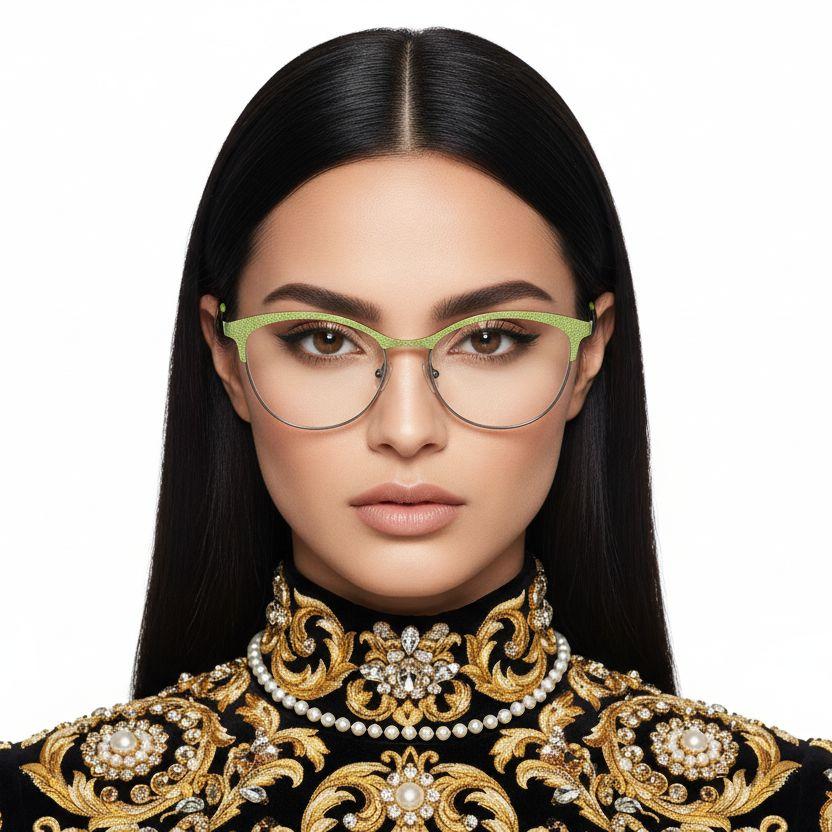 bs2425-1083_green_oval_metal_glasses_model