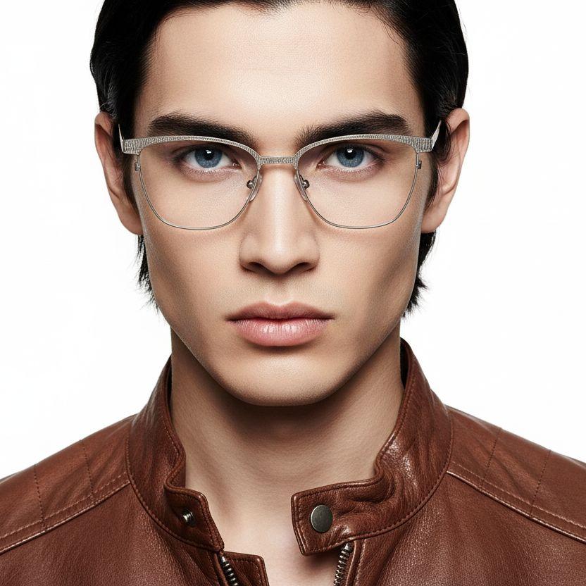 bs2425-1093_brown_rectangular_metal_glasses_model