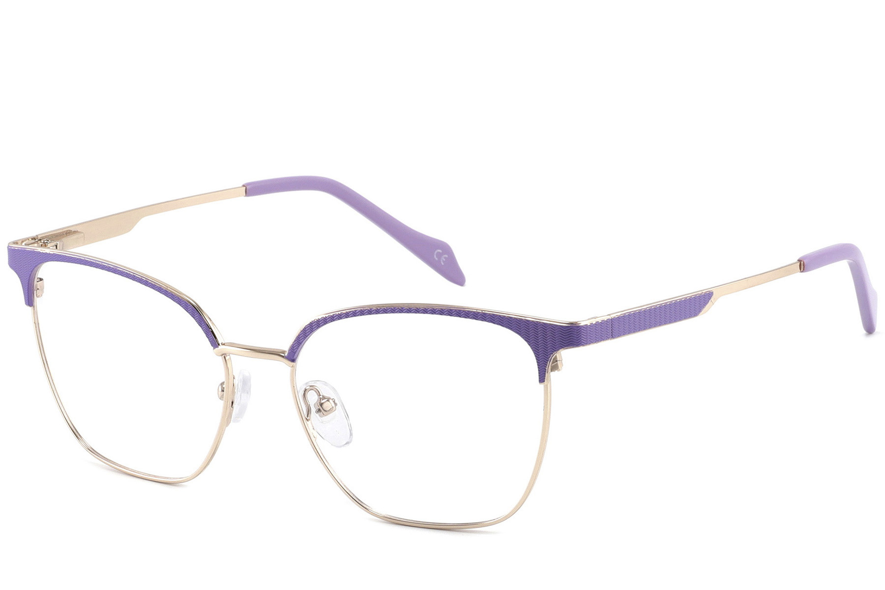 BS2425-1103_Purple_Rectangular_Metal_Glasses_corner