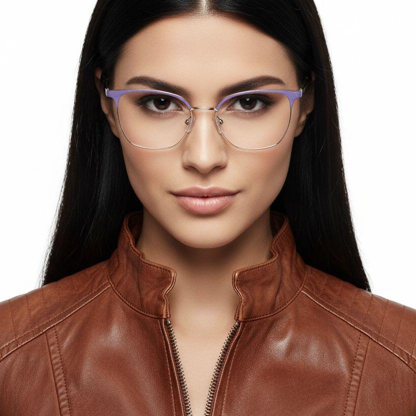 bs2425-1103_purple_rectangular_metal_glasses_model