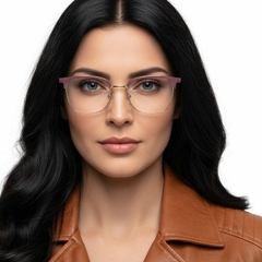 bs2425-1107_red_rectangular_metal_glasses_model