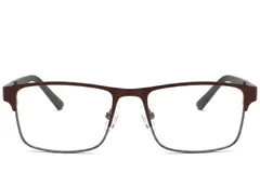 BS2425-1140_Brown_Rectangular_Metal_Glasses_corner-front