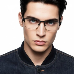 bs2425-1141_black_rectangular_metal_glasses_model