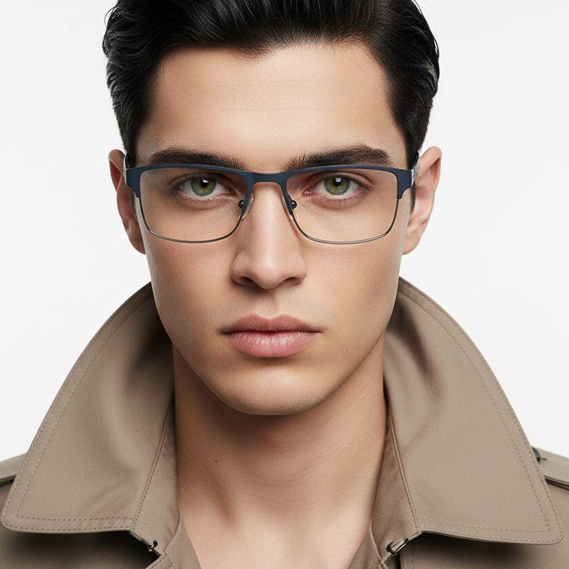 bs2425-1142_blue_rectangular_metal_glasses_model