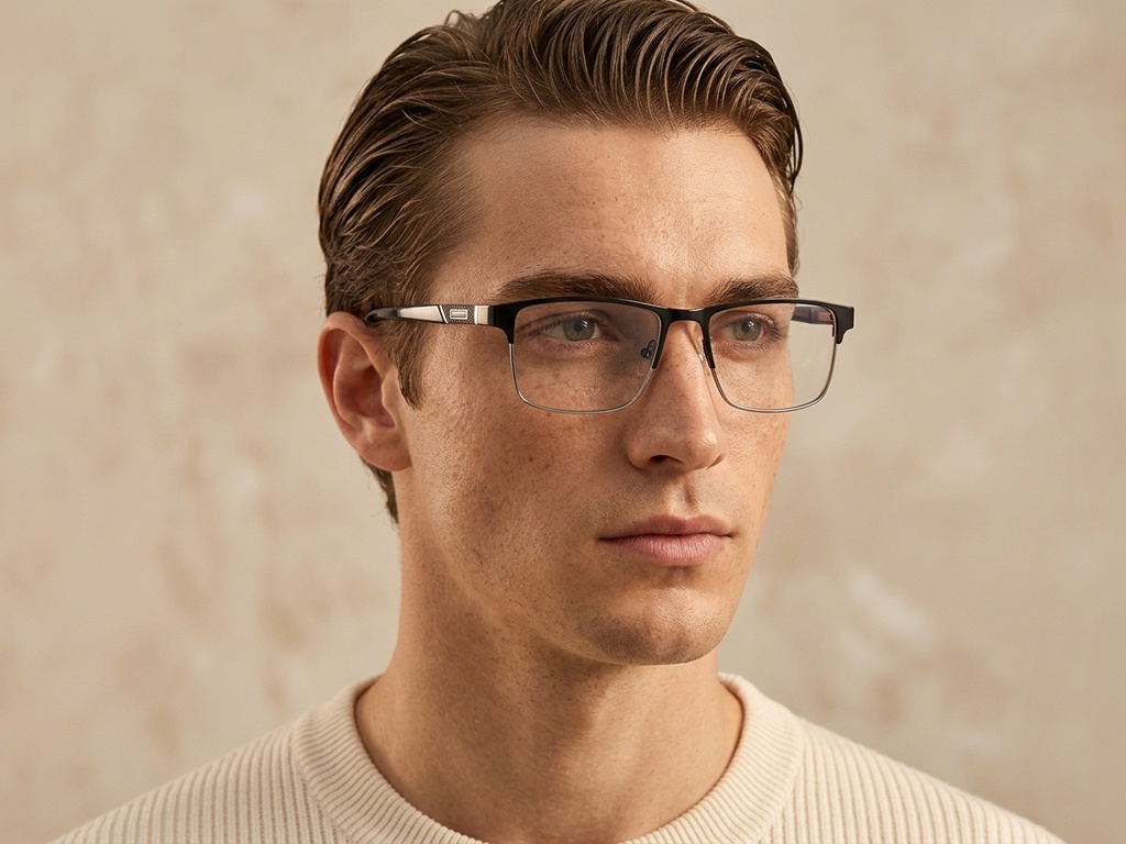 BS2425-1143_Black_Rectangular_Metal_Glasses_corner-tryon_male