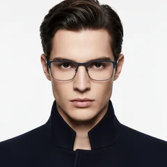 bs2425-1146_blue_rectangular_metal_glasses_model