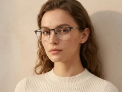 BS2425-1147_Black_Rectangular_Metal_Glasses_corner-tryon_female