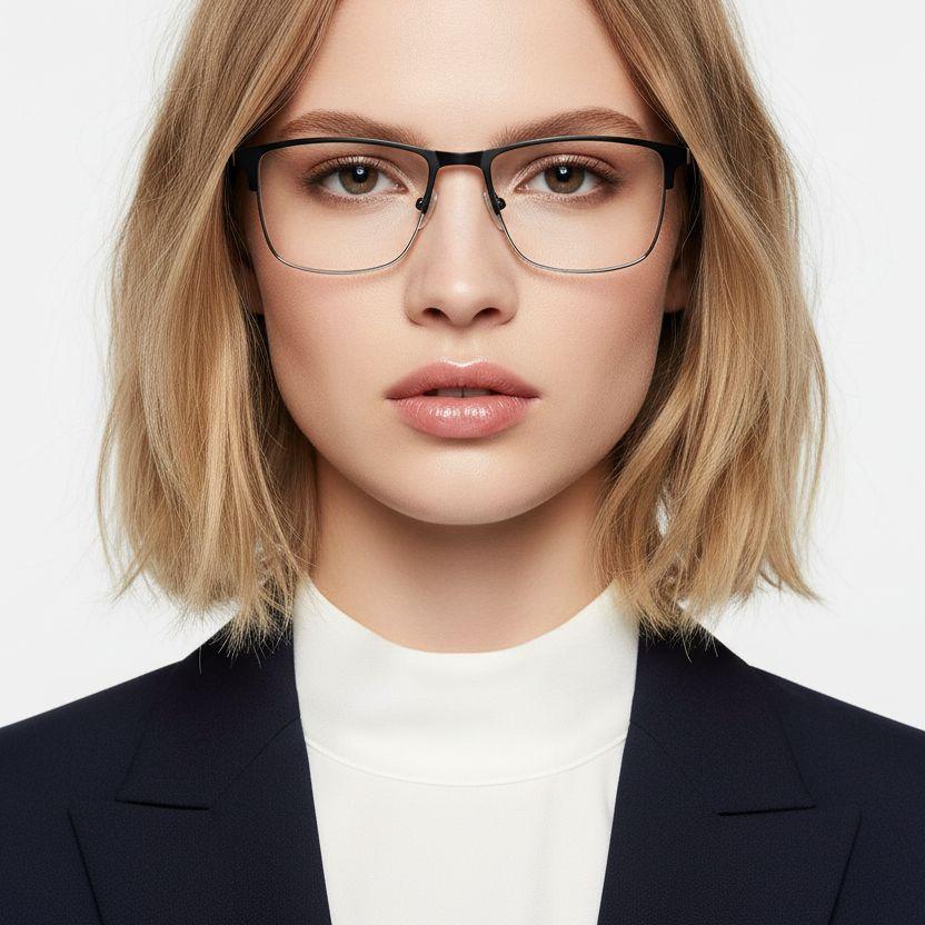 bs2425-1147_black_rectangular_metal_glasses_model