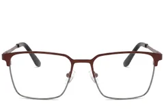 BS2425-1149_Brown_Rectangular_Metal_Glasses_corner-front