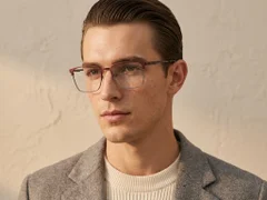BS2425-1149_Brown_Rectangular_Metal_Glasses_corner-tryon_male