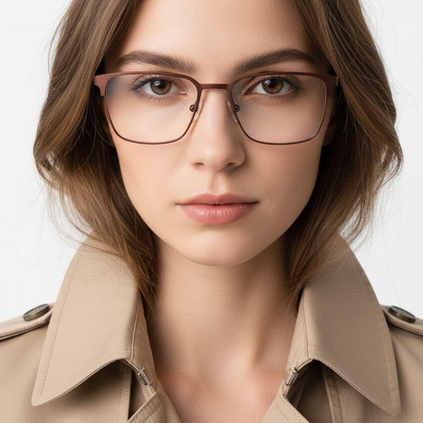 bs2425-1149_brown_rectangular_metal_glasses_model