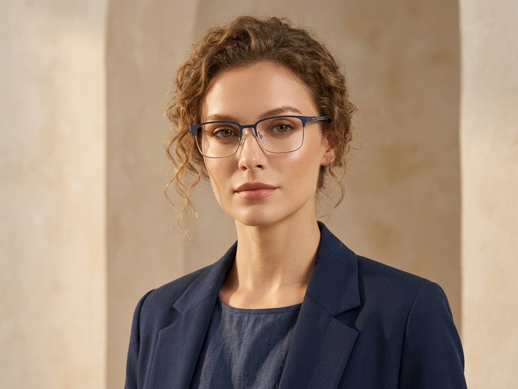 BS2425-1151_Blue_Rectangular_Metal_Glasses_corner-tryon_female