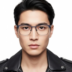 bs2425-1151_blue_rectangular_metal_glasses_model