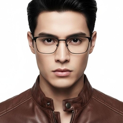 bs2425-1152_black_rectangular_metal_glasses_model