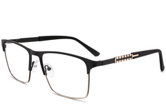 BS2425-1155_Black_Rectangular_Metal_Glasses_corner
