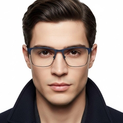 bs2425-1156_blue_rectangular_metal_glasses_model