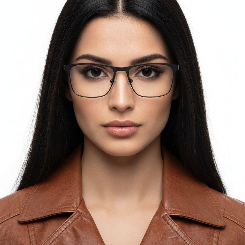 bs2425-1158_black_rectangular_metal_glasses_model