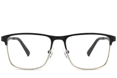 BS2425-1160_Black_Rectangular_Metal_Glasses_corner-front