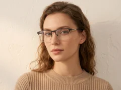 BS2425-1160_Black_Rectangular_Metal_Glasses_corner-tryon_female