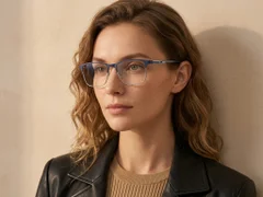 BS2425-1161_Blue_Rectangular_Metal_Glasses_corner-tryon_female