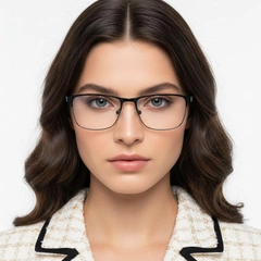 bs2425-1162_black_rectangular_metal_glasses_model