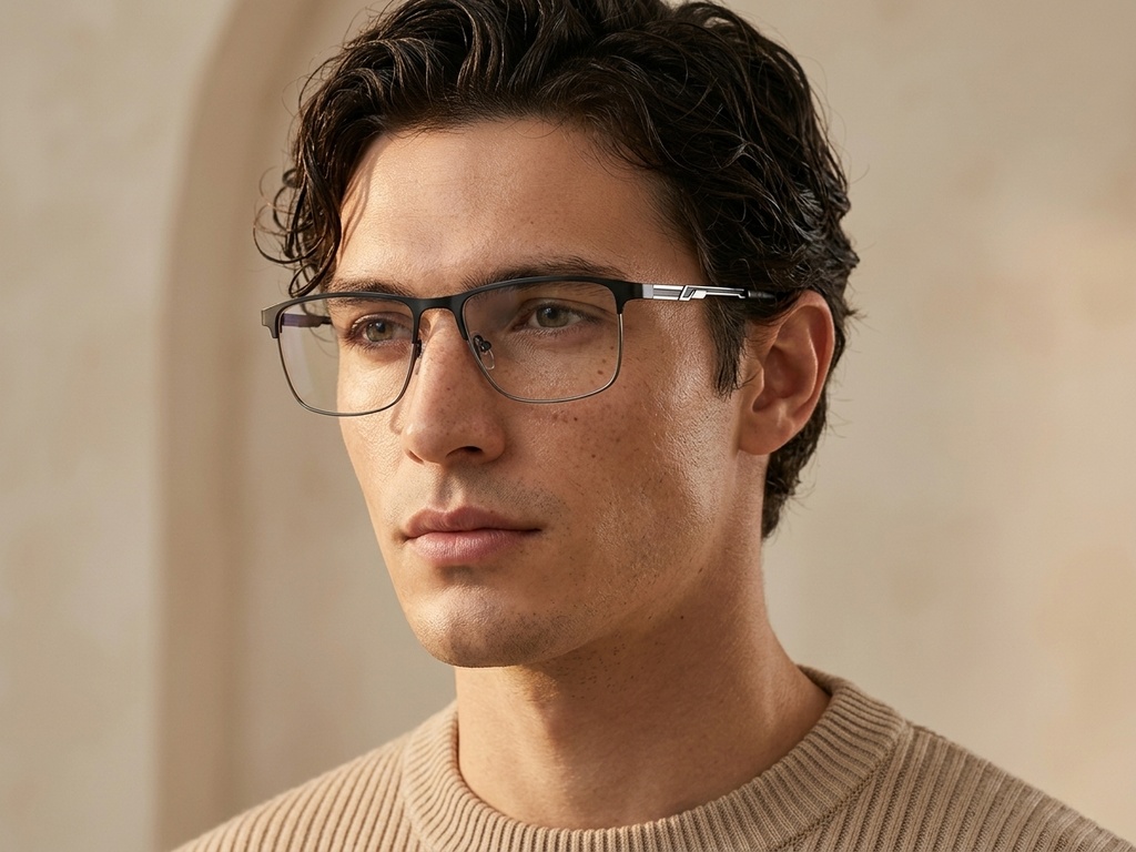 BS2425-1163_Black_Rectangular_Metal_Glasses_corner-tryon_male