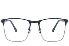 BS2425-1166_Blue_Rectangular_Metal_Glasses_corner-front