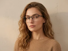 BS2425-1167_Black_Rectangular_Metal_Glasses_corner-tryon_female