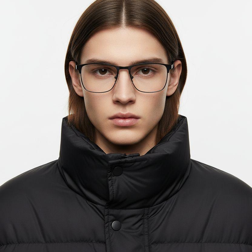 bs2425-1168_black_rectangular_metal_glasses_model