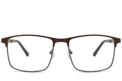 BS2425-1169_Brown_Rectangular_Metal_Glasses_corner-front