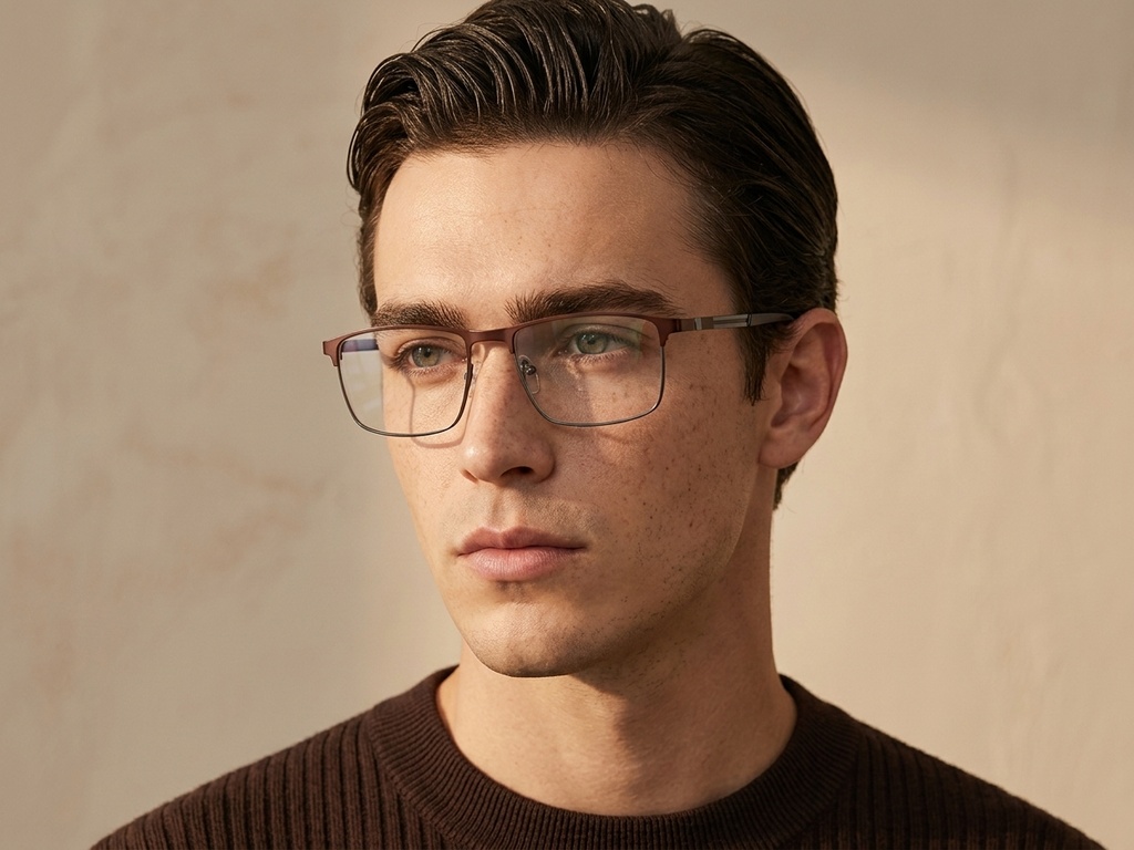BS2425-1169_Brown_Rectangular_Metal_Glasses_corner-tryon_male