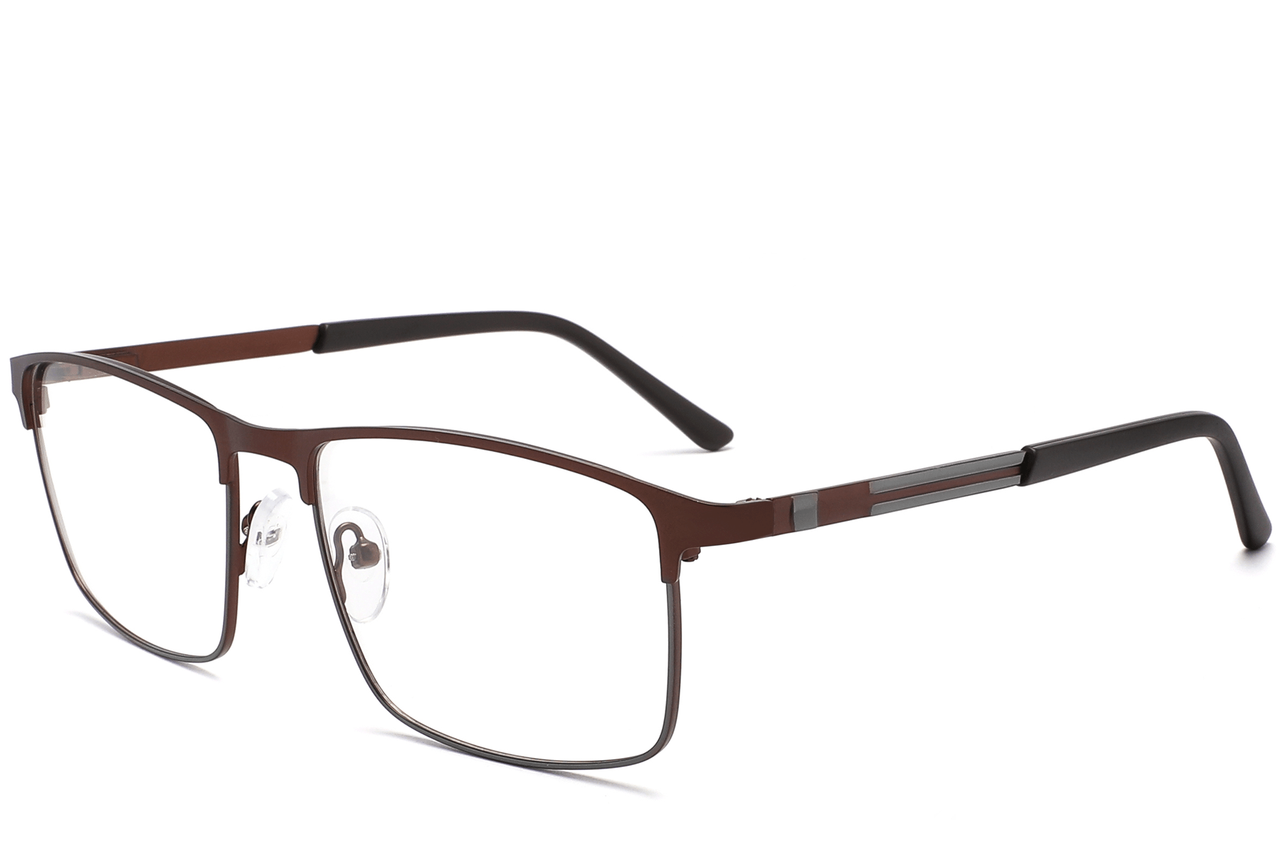 BS2425-1169_Brown_Rectangular_Metal_Glasses_corner