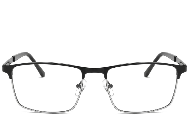 BS2425-1172_Black_Rectangular_Metal_Glasses_corner-front