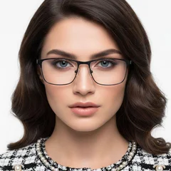 bs2425-1172_black_rectangular_metal_glasses_model