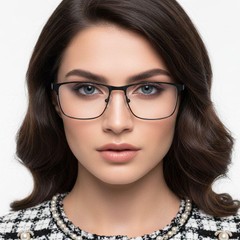 bs2425-1172_black_rectangular_metal_glasses_model