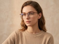 BS2425-1174_Brown_Rectangular_Metal_Glasses_corner-tryon_female