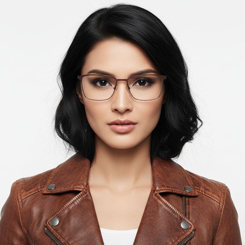 bs2425-1174_brown_rectangular_metal_glasses_model