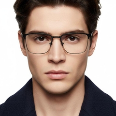 bs2425-1175_black_rectangular_metal_glasses_model
