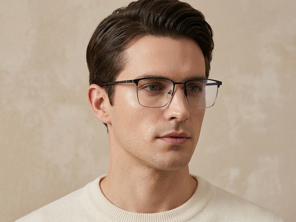 BS2425-1177_Black_Rectangular_Metal_Glasses_corner-tryon_male