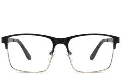 BS2425-1180_Black_Rectangular_Metal_Glasses_corner-front