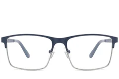 BS2425-1181_Blue_Rectangular_Metal_Glasses_corner-front