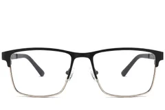 BS2425-1185_Black_Rectangular_Metal_Glasses_corner-front