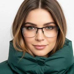 bs2425-1185_black_rectangular_metal_glasses_model