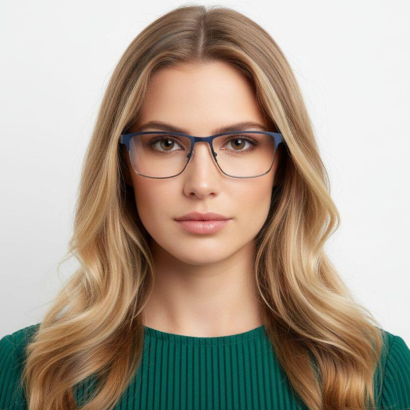 bs2425-1186_blue_rectangular_metal_glasses_model