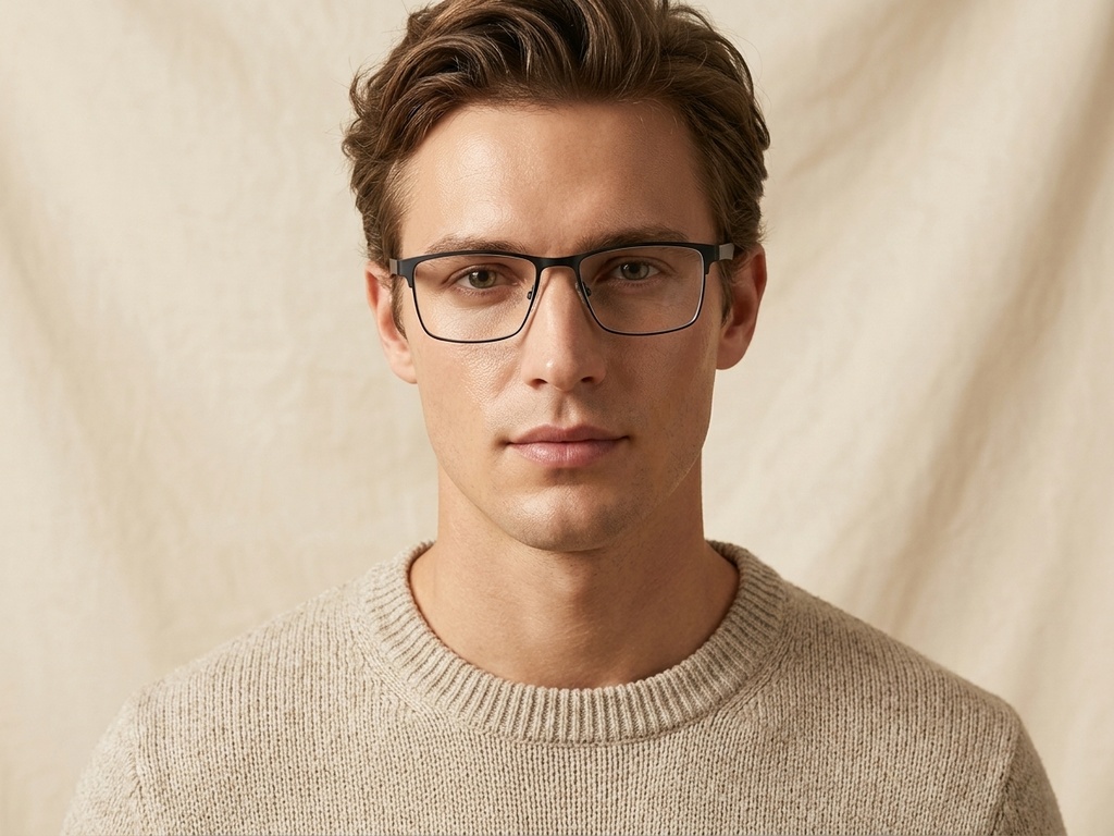 BS2425-1188_Black_Rectangular_Metal_Glasses-tryon_male