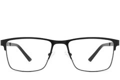 BS2425-1188_Black_Rectangular_Metal_Glasses_front