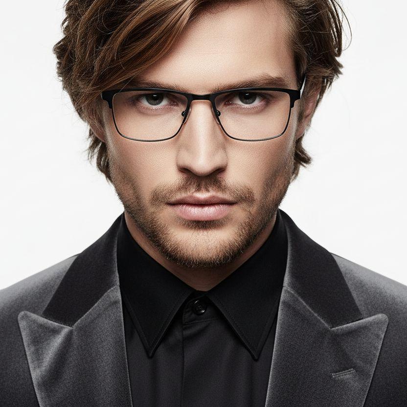 bs2425-1188_black_rectangular_metal_glasses_model